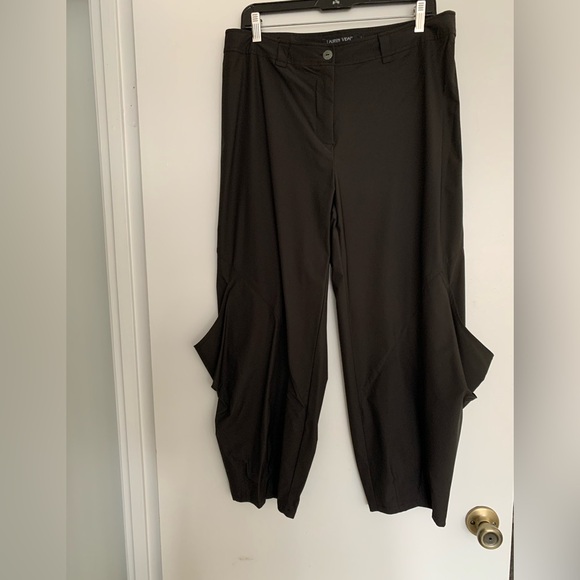 Lauren Vidal Pants - Lauren Vidal Brown New Funky Ankle LIGHT vintage pants!❤️Cool,comfy,Y2K, LARGE.
